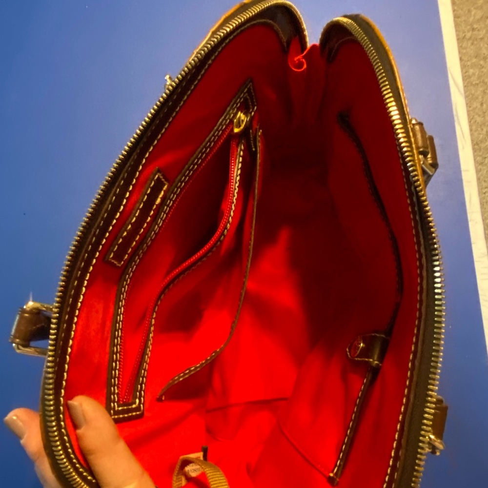 Dooney & Bourke Domed Zip Satchel - Picture 4 of 6